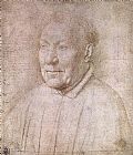 Portrait of Cardinal Albergati by Jan van Eyck